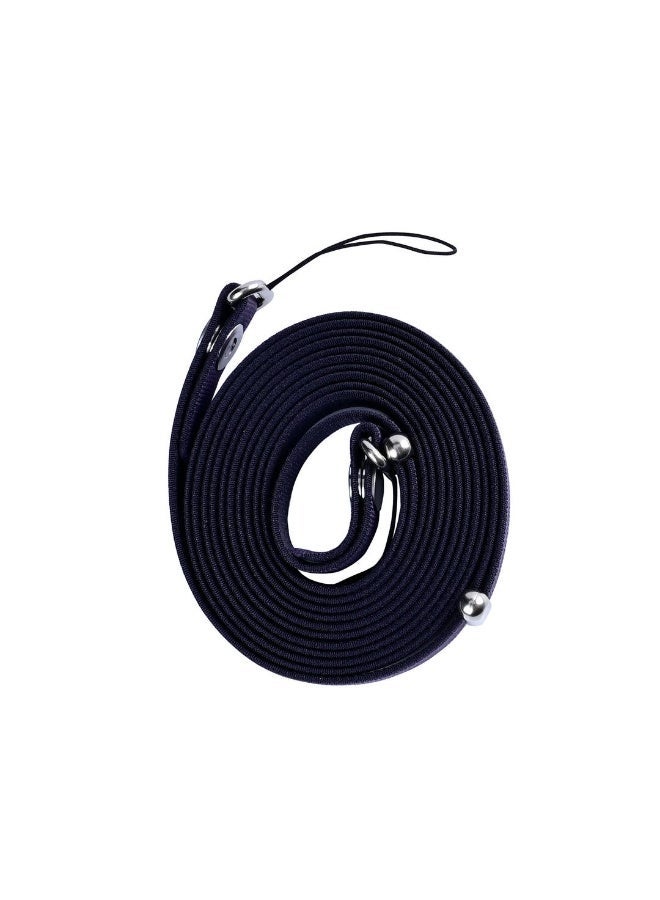 حامل هاتف للرقبة والمعصم 2 في 1 حبل تعليقة متعدد الوظائف قابل للتعديل ومتين متوافق مع جميع أنواع الهواتف الذكية - ازرق غامق - Image 4