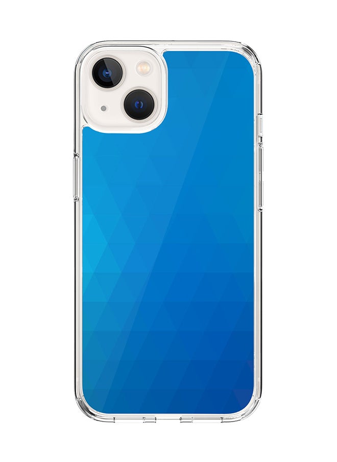 Stylizedd Classic Clear Case for Apple iPhone 15 Hybrid Soft Case Flexible Edges Anti Drop TPU PC Gel Thin Transparent Cover [ Designed for Apple iPhone 15 ] - Ocean Prism Full Print  - Image 1