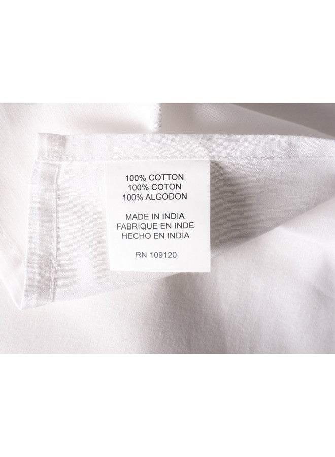 KAF Home Set of 12 White Flat Flour Sack Embroidery/Craft Kitchen Towels, 100-Percent Cotton, Lightweight, Thin, Absorbent, Extra Soft (20 x 30-Inches) (White) - Image 2