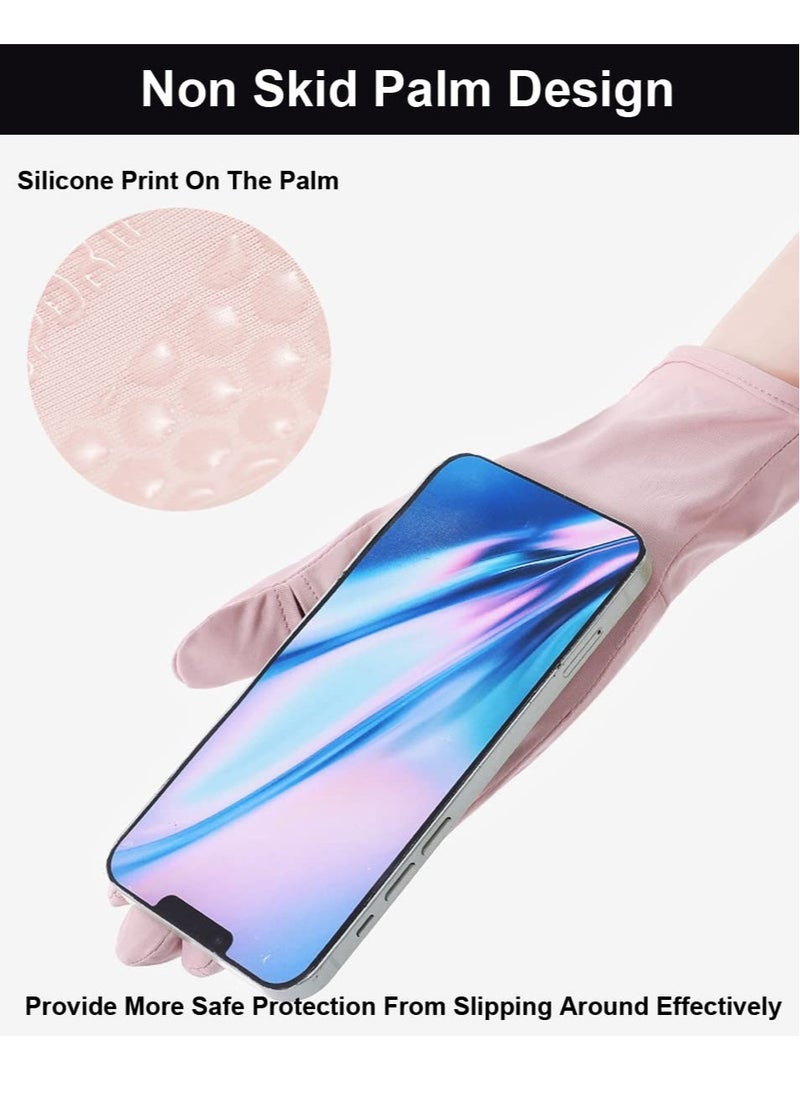 Generic UV Protection Gloves Driving Gloves Women, Full Finger UV Gloves Sun Gloves Sun Protection Gloves, Thin Gloves UV Light Gloves for Women  - Image 3