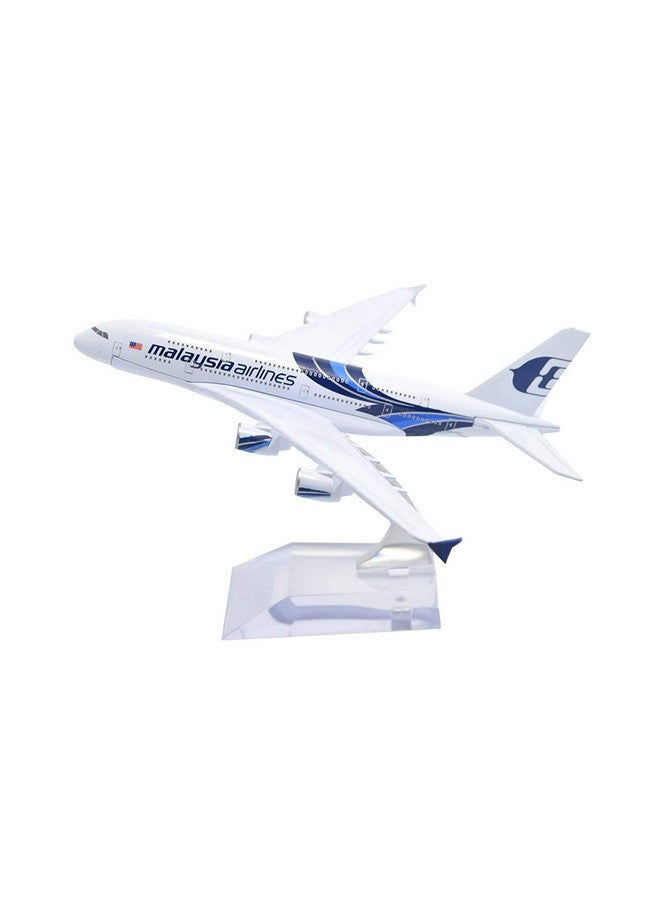 Toytle Malaysian Airlines A380 16 cm Diecast Alloy Metal Aircraft Aeroplane Model - Image 1