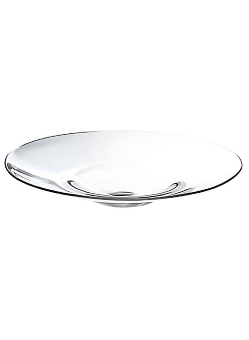 Vidivi Murano High Definition Glass Pasta Bowl Crystal Clear 30cm - Image 1