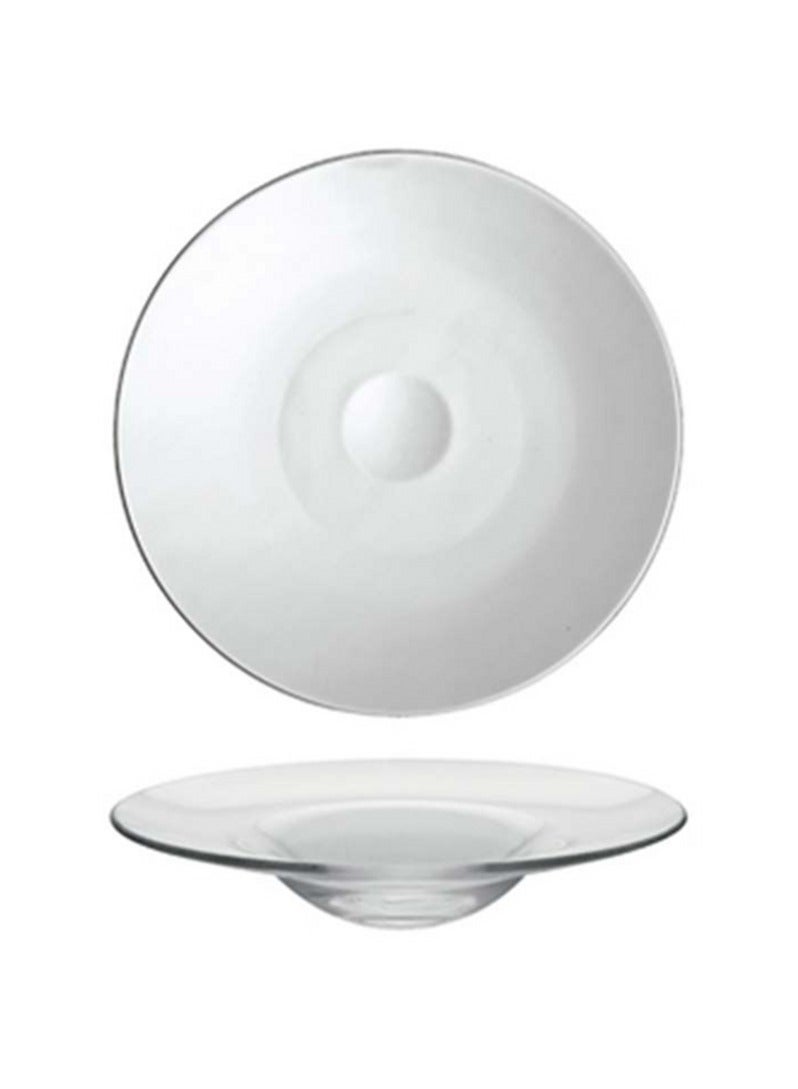 Vidivi Murano High Definition Glass Pasta Bowl Crystal Clear 30cm - Image 2