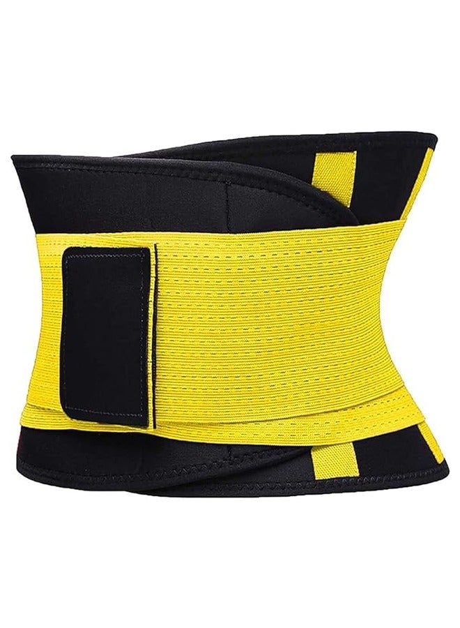 Bukela Sport Girdle Belt, Waist Trainer Belt for Women, Slimming Sauna Waist Trimmer Belly Band Sweat Sports Girdle Belt, Exercise Belt with Adjustable Straps, Slimming Body Shaper Belt (L) - Image 2