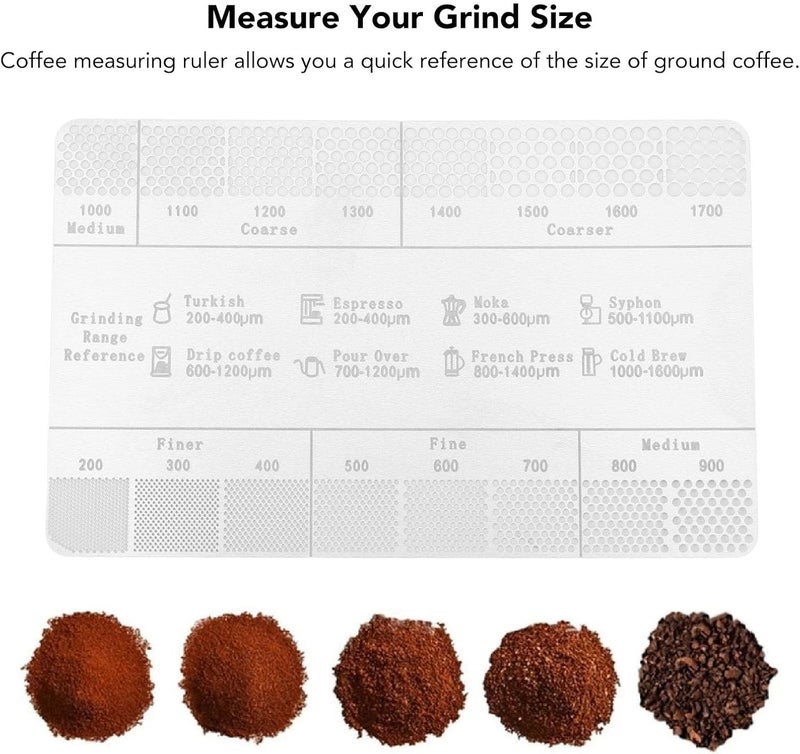 Local market compliant trusted quality Coffee Ground Measurement Ruler Stainless Steel Reference Tool for Coffee Grind Size Compact trendy practical build Nationwide delivery Multi-use qualified quality Repeated use resistant selected material All choice modern design Multi-goal comprehensive design Ready goods scheduled ship Intercity storage hub Stable base Economical upgraded quality Rack friendly Regulated warehouse storage Market mainstream color picks In-Kingdom stored commodity Precision processed material Growing order stock support Heavy load resistant Storage transit efficiency build Trusted all-purpose quality Upgraded simple practical design All budget friendly options Storage burden minimized build All-season available stock Elegant practical multi-option build - Image 5