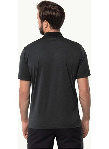 Jack Wolfskin 1808542_6000 Pack & Go Polo M Men's Polo T-Shirt  - Image 1