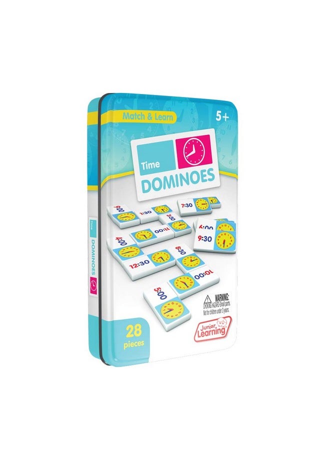 Junior Learning Jl486 Time Dominoes Small  - Image 3