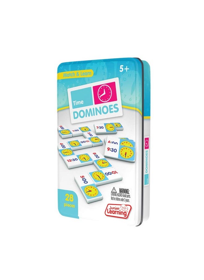 Junior Learning Jl486 Time Dominoes Small  - Image 4