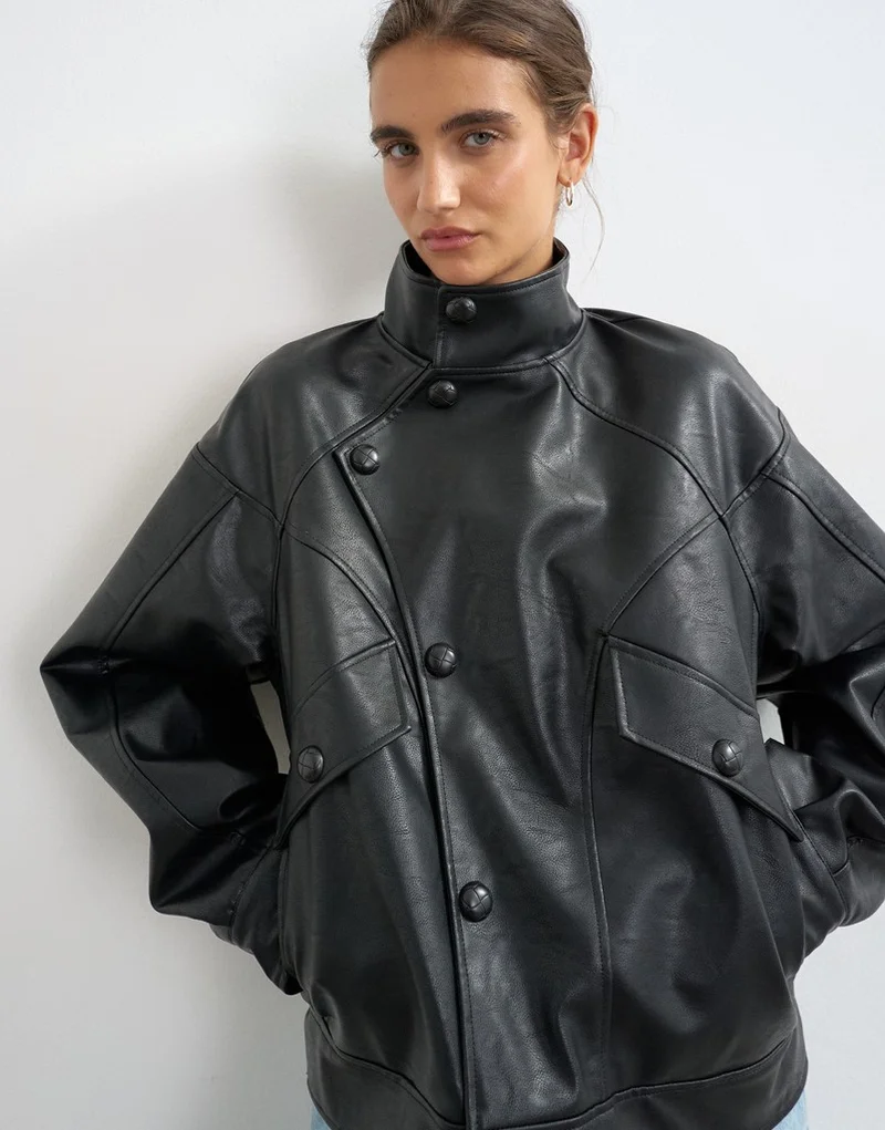 Topshop  TSGITTE COATED JACKET OTW for Women | Best Price UAE