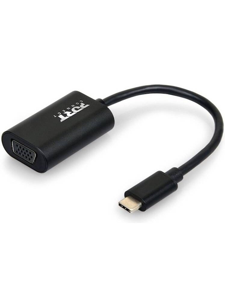 Port Designs USB Type-C to VGA Adapter Converter - 1080p @ 60Hz Resolution - 900125 - Image 1