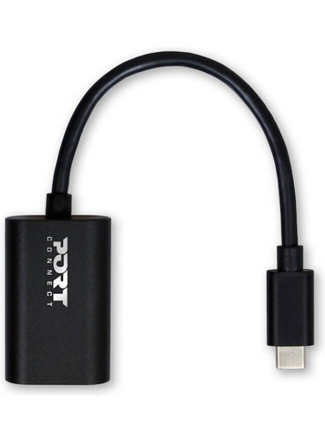Port Designs USB Type-C to VGA Adapter Converter - 1080p @ 60Hz Resolution - 900125 - Image 4