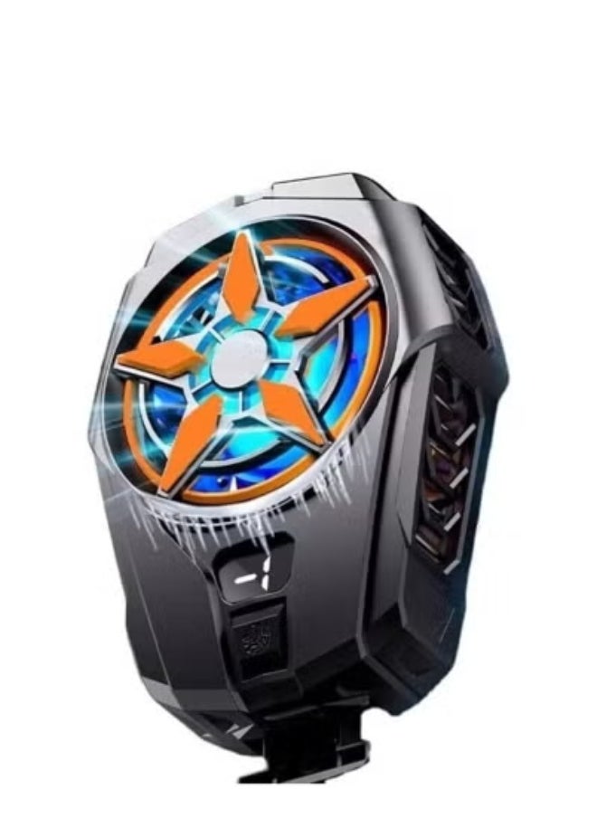 جاجيك SL-09 Mobile Phone Radiator with Digital Display – High-Performance Semiconductor Cooling Fan for Gaming Phones and Heavy Use – Ultra-Fast Heat Dissipation with Low Noise Operation – Compact USB-Powered Cooler Compatible with Android and iPhone Devices for Extended Gaming & Streaming  - Image 3