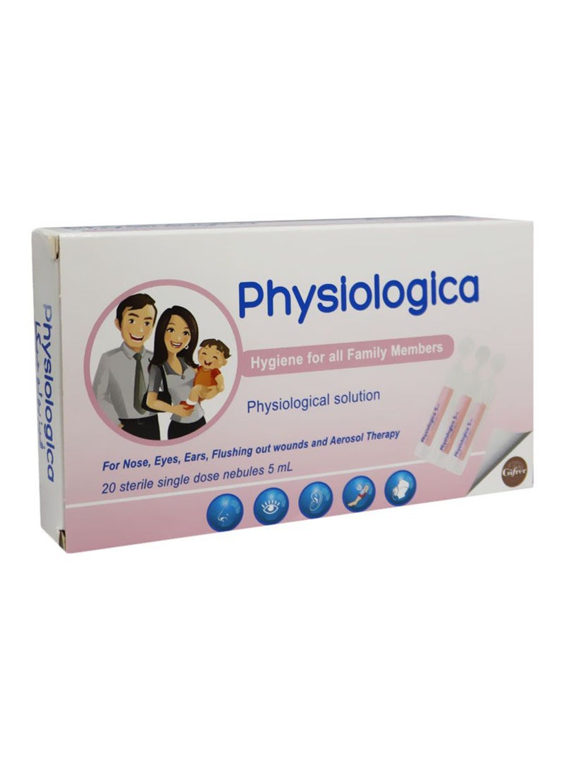 Generic Physiologica Saline Solution 5 Ml 20'S