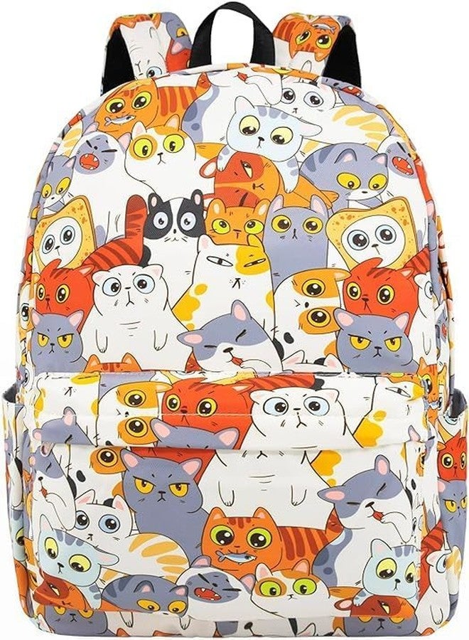 VELWORD Standard Backpack, Casual Laptop Bag, Girls Bags, College Bags, School Tuition Bag, Office Travel Bag, Women's Trendy Kids Backpack - Image 2