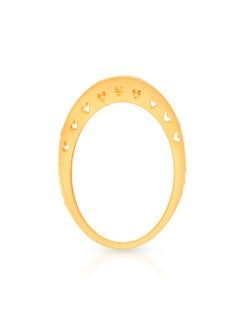Malabar Gold and Diamonds 22 Carat 916 Purity Three Tone Gold Ring RG1186971T16 For Women  - Image 3