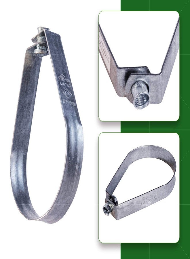 Highcraft ITSO-HQ34-10 Swivel Loop Pipe Hanger, Pre-Galvanized Steel, 3/4 in., 10 PK - Image 2