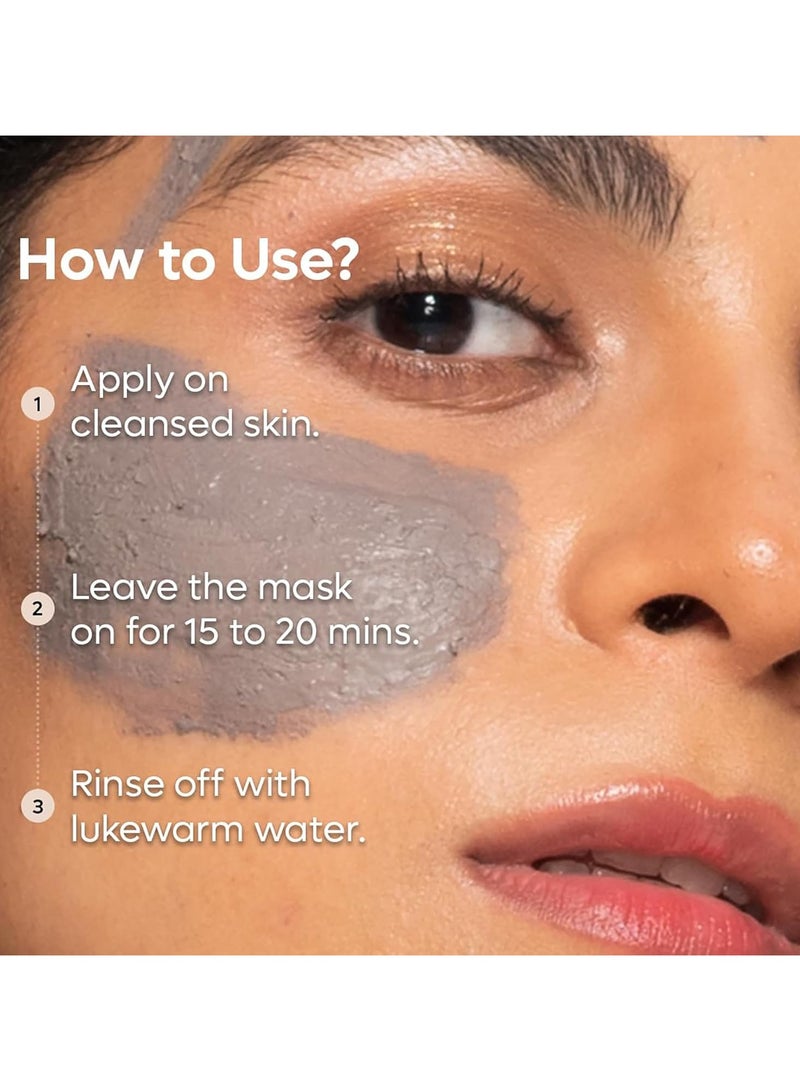 إم كافيين قناع كوفي دي تان باك للوجه مع طين الكاولين وطين مولتاني ميتي وطين البنتونيت | يزيل السمرة وينظف المسام ويتحكم في الدهون الزائدة | لجميع أنواع البشرة (100 جم) - Image 3