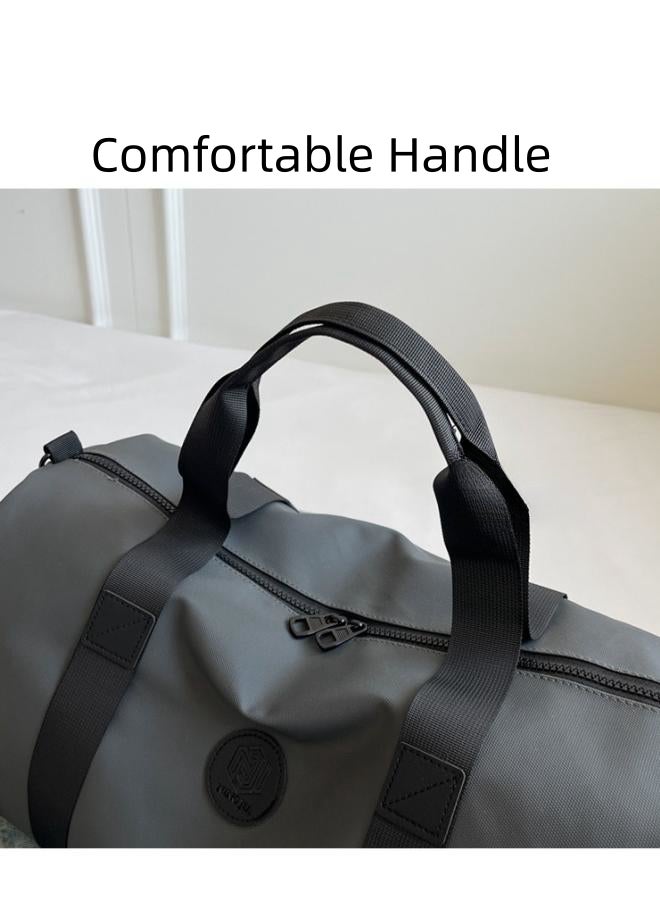 Unisex Large-capacity Gym Sack, Men/Women Independent Shoe Compartment Business Travel Bag Duffel Bag Trolley Bag, Swimming/Fitness/Yoga Wet and Dry Separated Crossbody Bag Airliner Bag for Girls/Boys  - Image 4