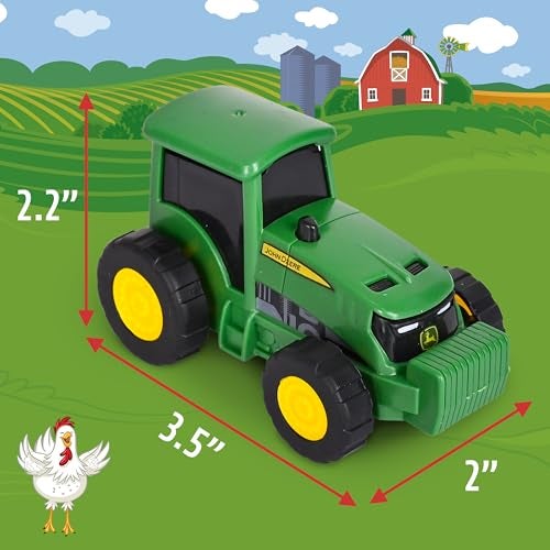John Deere 5Pack Micro Farm Vehicles Moving Parts and Rolling Wheels 3 Years - Image 5