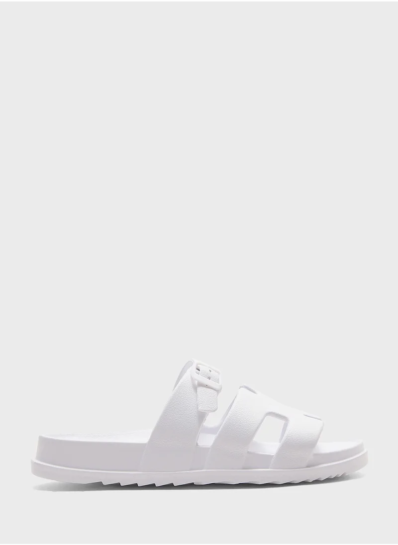 STEVE MADDEN Darliing Multi Strap Flat Sandals