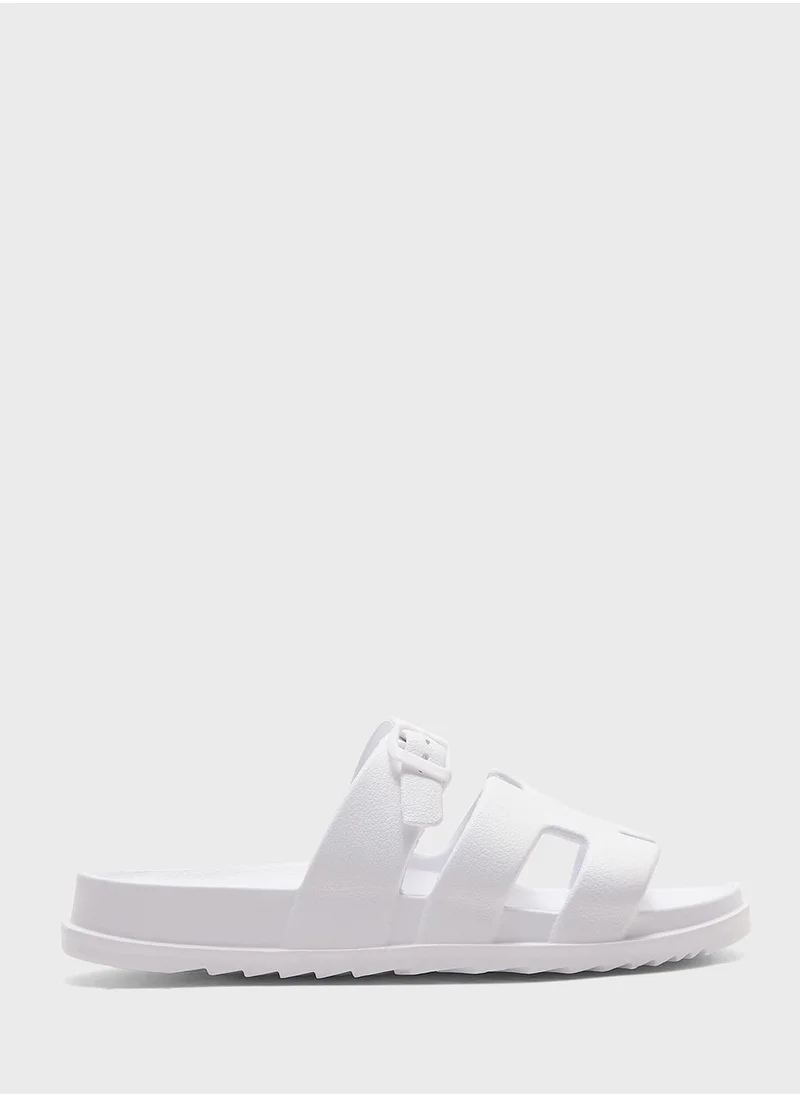 STEVE MADDEN Darliing Multi Strap Flat Sandals