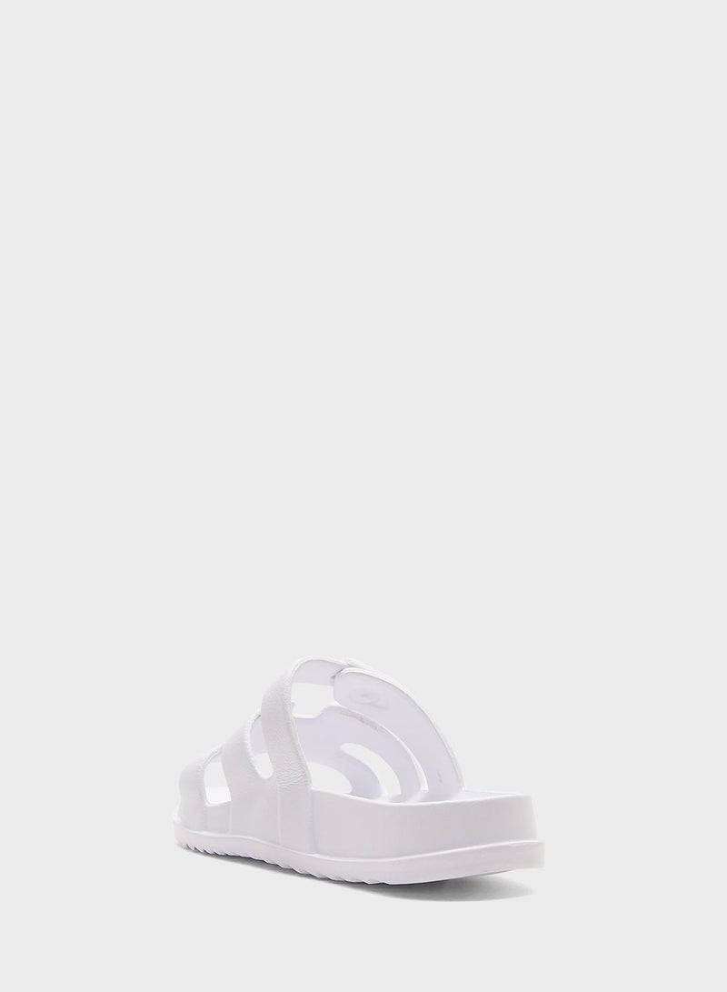 STEVE MADDEN Darliing Multi Strap Flat Sandals  - Image 2