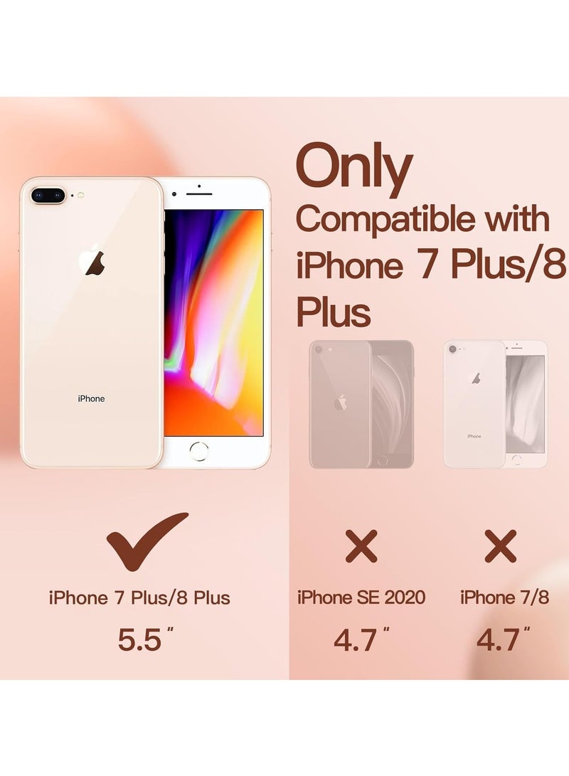 DUSALA iPhone 7 Plus Case, iPhone 8 Plus Case,  Liquid Silicone Phone Case for iPhone 7 Plus / 8 Plus 5.5 Inch, Colorful Silky-Soft Protective Cover (Red) - Image 2