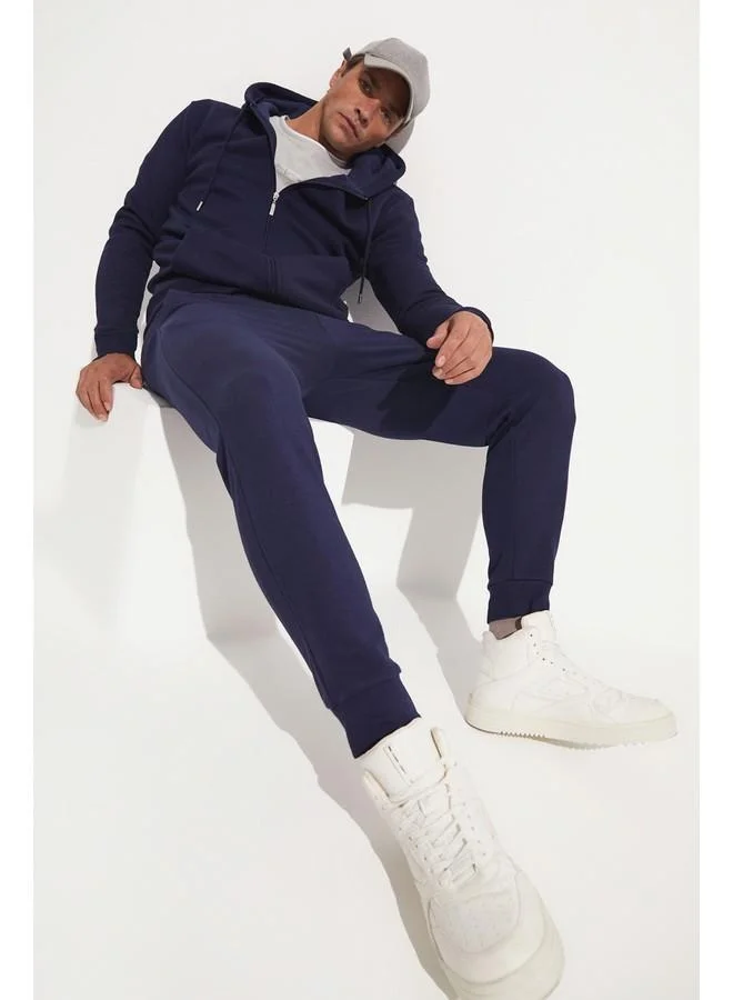 جون June Men Relaxed Fit Normal Waist Sweatpant Navy