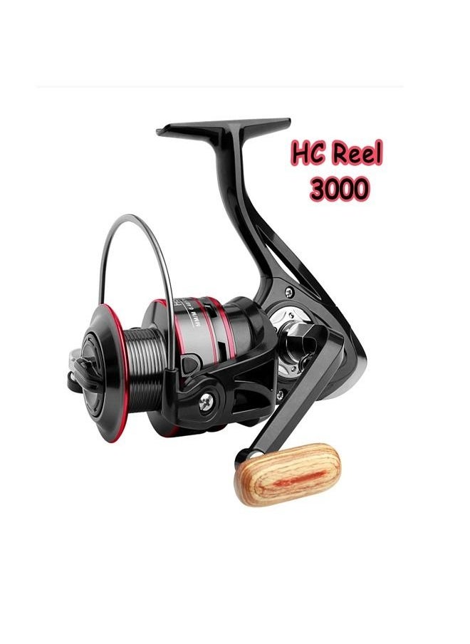 Sports - Spining Telescopic Fishing Rod and Reel Combo Kit Set From TOLU Sports with Line Lures Hooks Reel and Carry Bag - Image 1