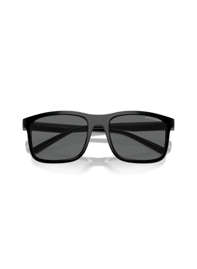 Armani Exchange 0Ax4145S Pentagon Sunglasses - Image 4