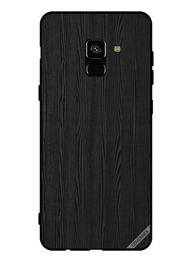 Covernex Protective Case Cover For Samsung Galaxy A8 Plus (2018) Wooden Pattern - Image 1
