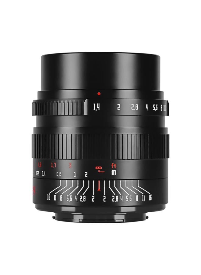 7artisans 24mm F1.4 APS-C Manual Prime Lens Large Aperture Compatible for Fujifilm FX-mount Mirrorless Cameras X-A1 X-A10 X-A2 X-A3 A-AT X-M1 XM2 X-T1 X-T10 X-T2 X-T20 X-Pro1 X-Pro2 X-E1 X-E2 E-E2s - Image 1