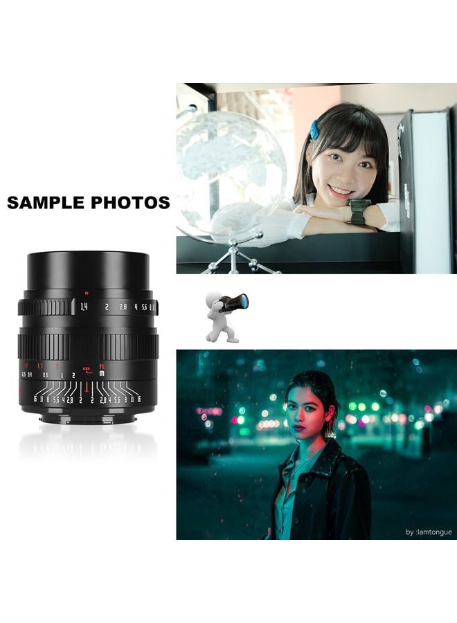 7artisans 24mm F1.4 APS-C Manual Prime Lens Large Aperture Compatible for Fujifilm FX-mount Mirrorless Cameras X-A1 X-A10 X-A2 X-A3 A-AT X-M1 XM2 X-T1 X-T10 X-T2 X-T20 X-Pro1 X-Pro2 X-E1 X-E2 E-E2s - Image 5