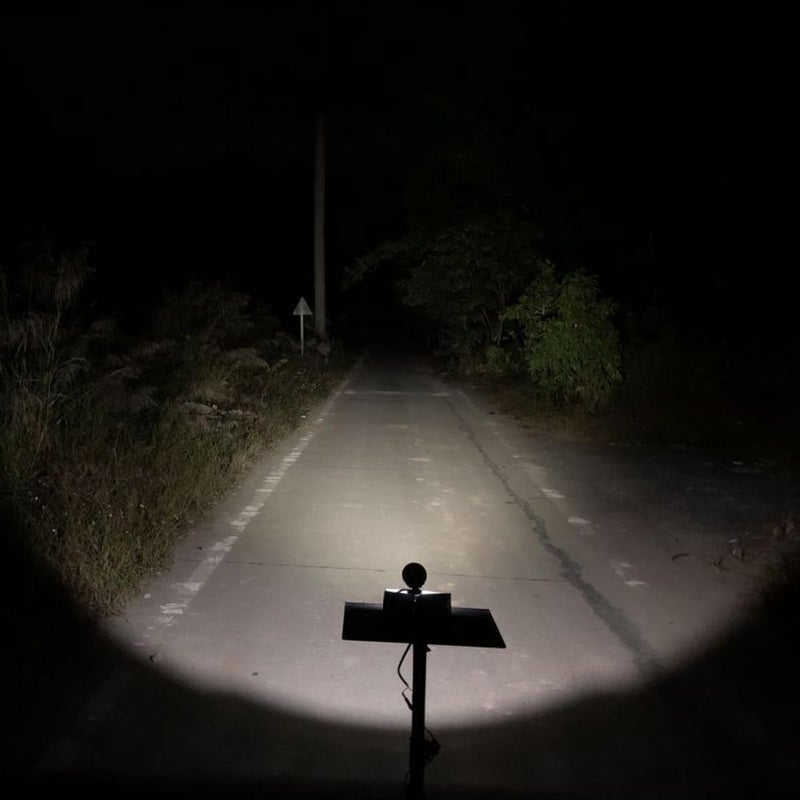 Lightronic Offroad 2.6" Round Motorcycle LED Fog Light Pods, 6000K Cool-White Long Range Flood Beam, Rugged Die-Cast Aluminum Housing, Corrosion Resistant Waterproof, 12V/24V DC, 2-Pack - Image 3