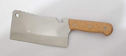 CEUTA Sharpener Knife Chapad Stainless Steel 95 inch Vegetable Meat Cleaver Chopping Knife Chef Butcher Multipurpose Use for Home Kitchen or Restaurant - Image 2