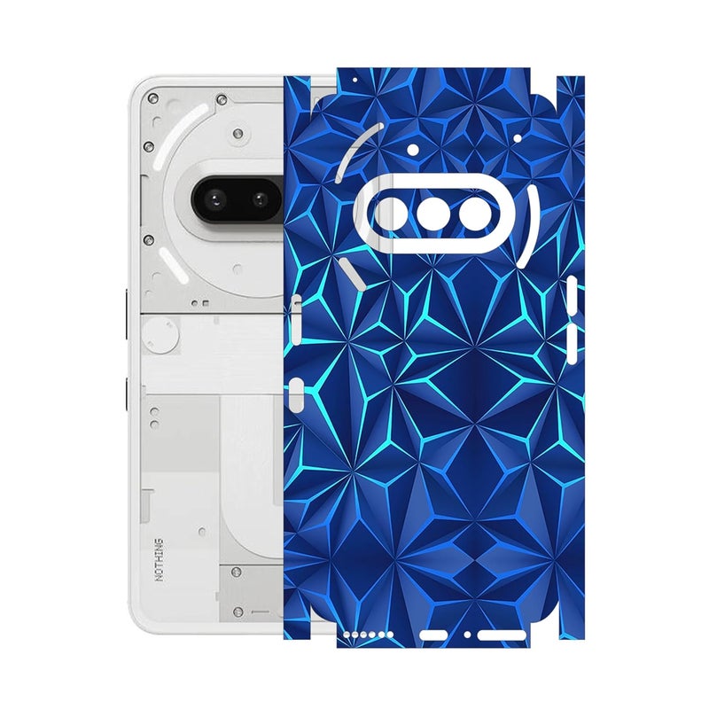 90STETHIX ملصق جلد الهاتف المحمول | متوافق مع هاتف ناثينغ 3A | مقاوم للخدوش بلمسة نهائية غير لامعة | تغطية كاملة لجميع الجوانب وحماية الكاميرا (تصميم-1) (187) - Image 1