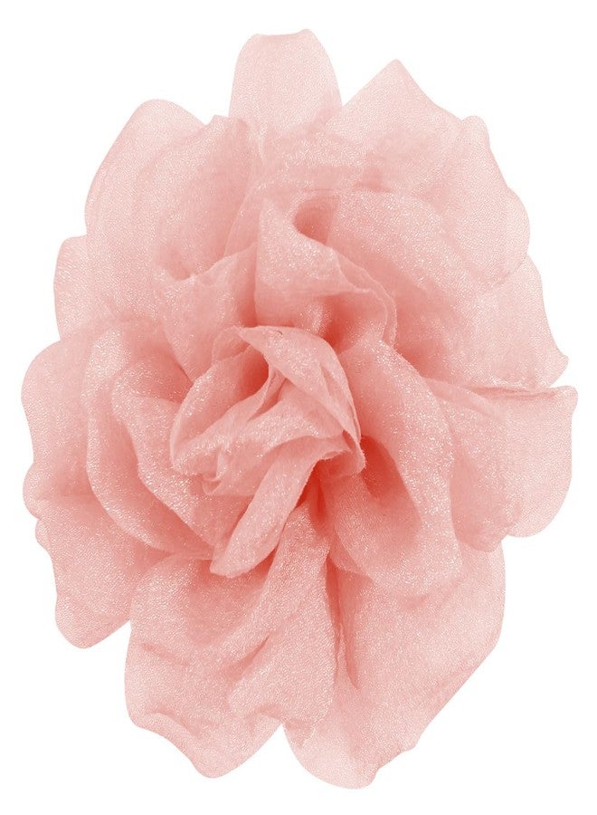 Merdia Rose Flower Brooches and Clips for Women | Salmon Hair Clips & Pins, 4.3 Inches - Image 1