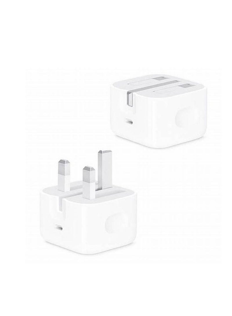 20W USB-C Power Adapter White