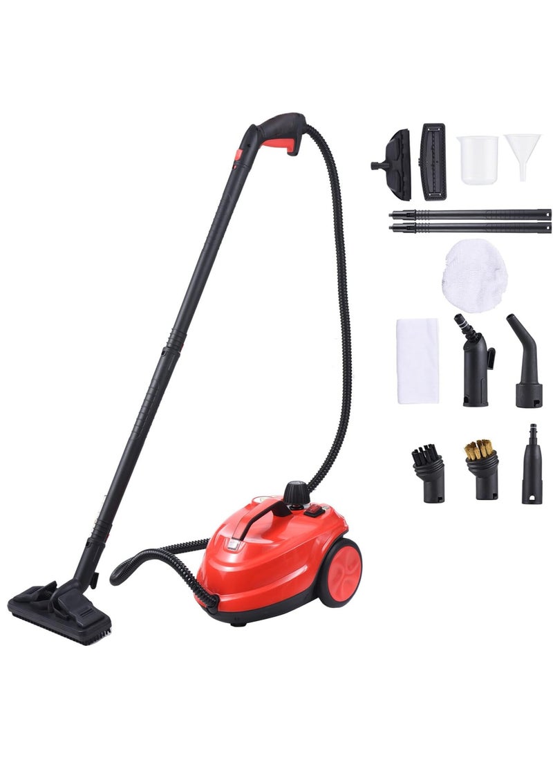 DubaiGallery High Pressure Steam Cleaner, High Temperature Handheld Multifunctional Portable Cleaning Machine, for Household Air Conditioner Lampblack Machine Car Detailing Kitchen Bathroom,Red  - Image 1