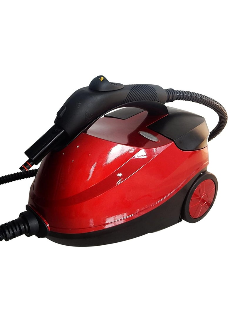 DubaiGallery High Pressure Steam Cleaner, High Temperature Handheld Multifunctional Portable Cleaning Machine, for Household Air Conditioner Lampblack Machine Car Detailing Kitchen Bathroom,Red  - Image 3