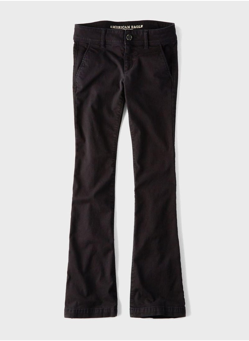 امريكان ايجل High Waist Bootcut Pants  - Image 3