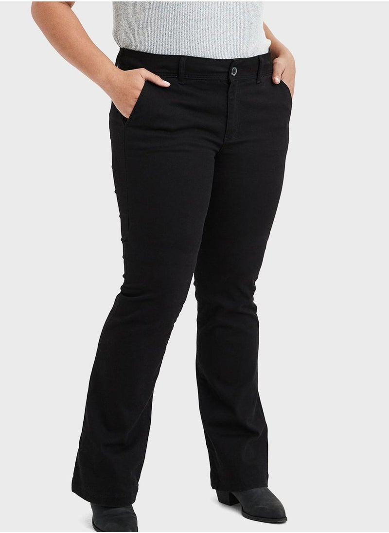 امريكان ايجل High Waist Bootcut Pants  - Image 1