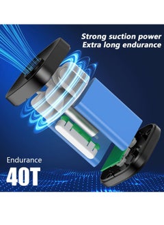 AirYoung مضخة هواء محمولة للنفخ 4000 مللي أمبير في الساعة مضخة مرتبة هوائية صغيرة LED ضوء USB قابلة لإعادة الشحن للسفر مضخة هواء كهربائية لمنصات التخييم وعوامات السباحة وحلقات السباحة وأكياس مكنسة للسفر  - Image 2