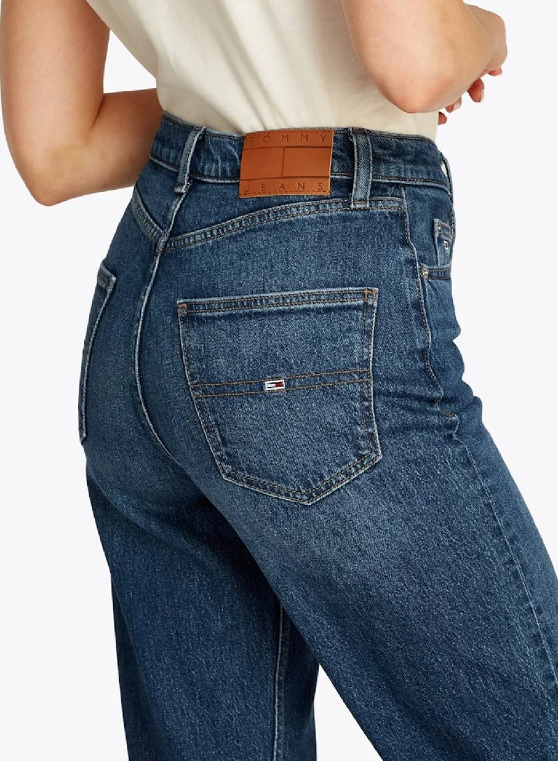 TOMMY JEANS High Rise Slim Straight Jeans