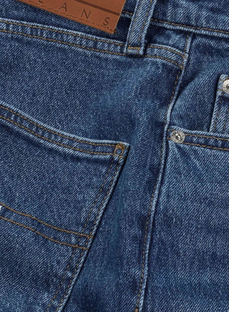 TOMMY JEANS High Rise Slim Straight Jeans