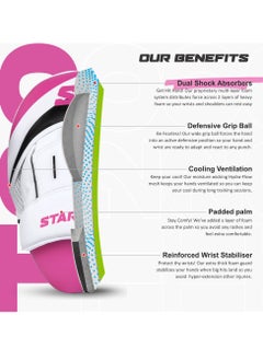 Starpro Boxing Mitts - Vegan Leather - Boxing Pads for Coaching in Boxing MMA Kickboxing and Martial Arts - Men & Women - Training Pads  - Image 3