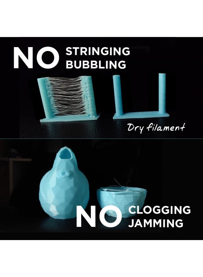 polymaker خيوط بوليمكر 5 كجم PLA 1.75 مم، خيوط PLA للطباعة ثلاثية الأبعاد 1.75 - خيوط بوليلايت 1.75 PLA سوداء 5 كجم، خيوط PLA للطباعة ثلاثية الأبعاد بتكلفة فعالة لفات كبيرة للمشاريع الكبيرة (2.0) - Image 3