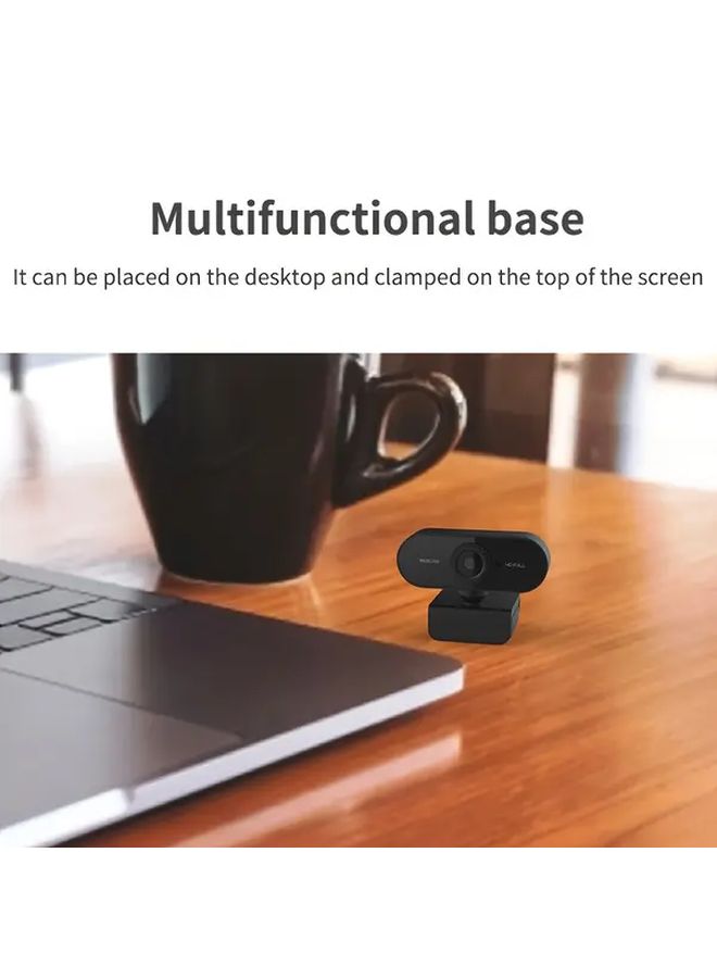 1080P Full HD Smart Webcam with Auto Focus Microphone Plug and Play for Work Classroom - Image 5