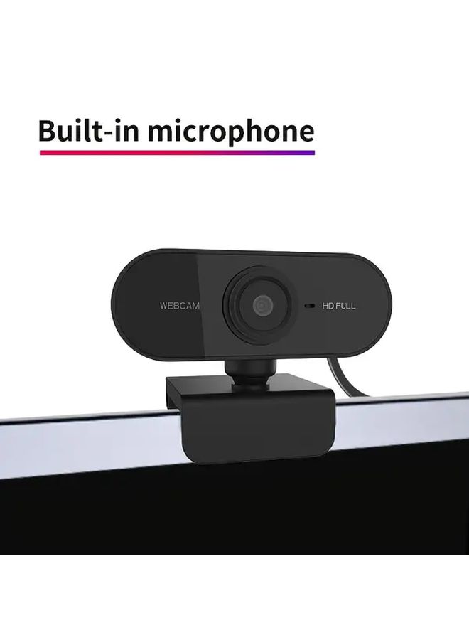 1080P Full HD Smart Webcam with Auto Focus Microphone Plug and Play for Work Classroom - Image 4