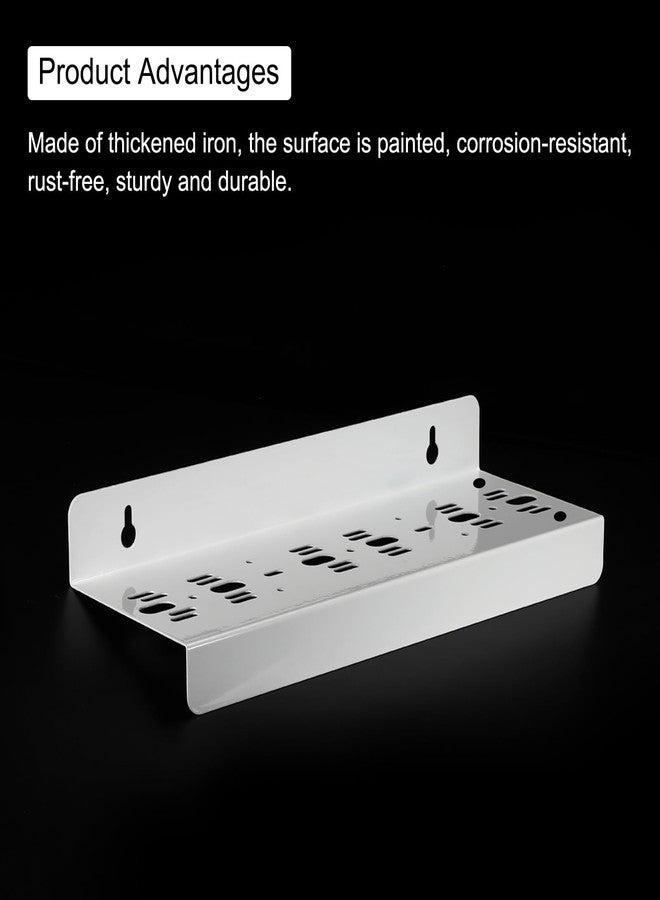 MECCANIXITY Water Filter Housing Bracket for 10 Inch 3 Stage Whole House Mounting Bracket for Kitchen White - Image 4